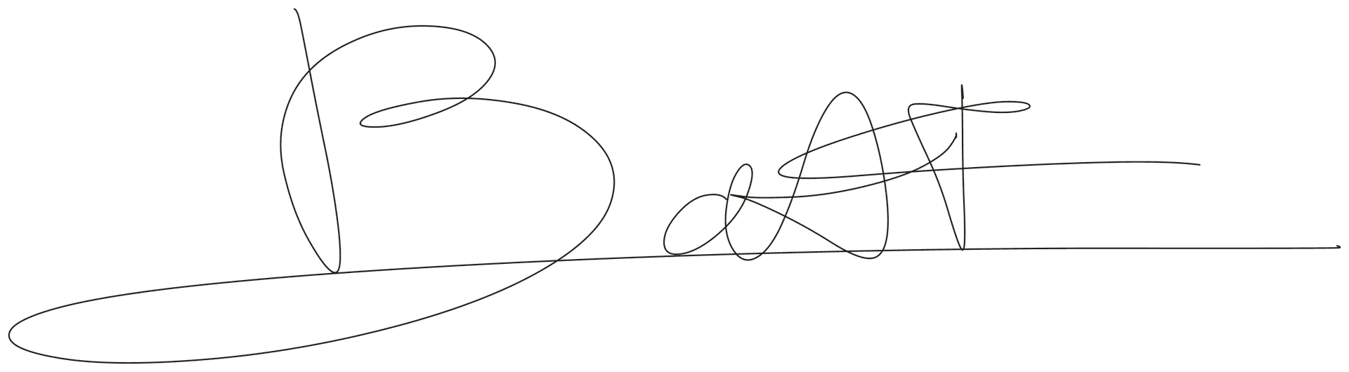 Signature de Boris Hierso Alphandéry